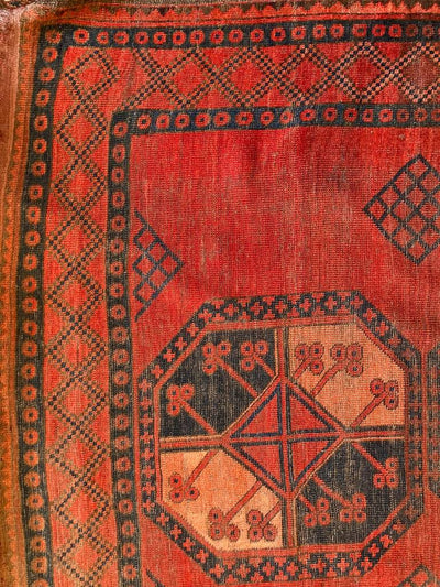 13' X 9'3" Antique Ersari Main Carpet