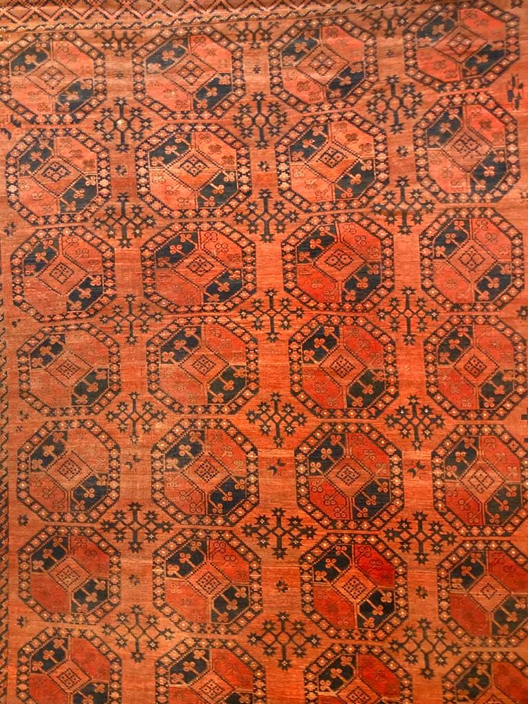 11'6" X 8'8" Antique Ersari Main Carpet