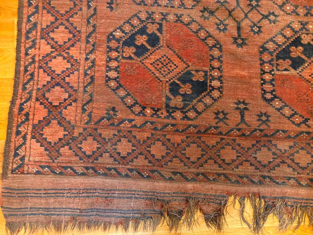 11&#39;6&quot; X 8&#39;8&quot; Antique Ersari Main Carpet