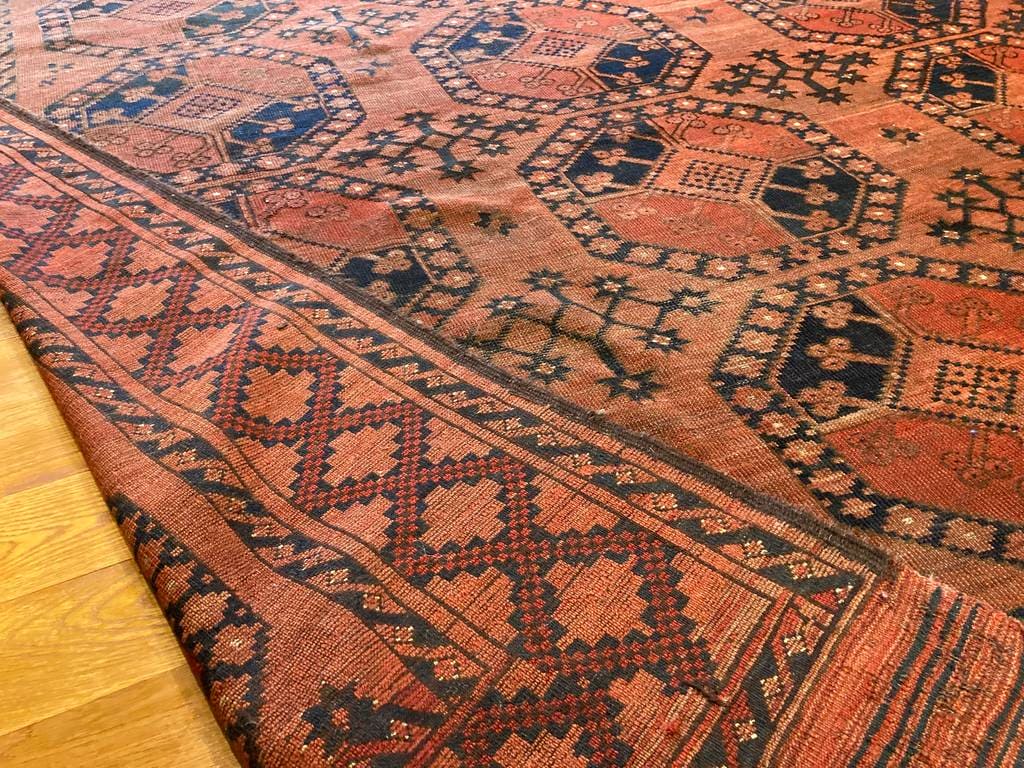 11&#39;6&quot; X 8&#39;8&quot; Antique Ersari Main Carpet
