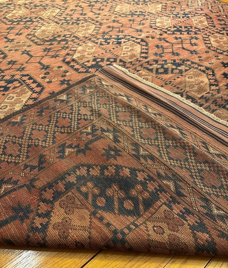 10’3” X 8’4” Antique Ersari Main Carpet