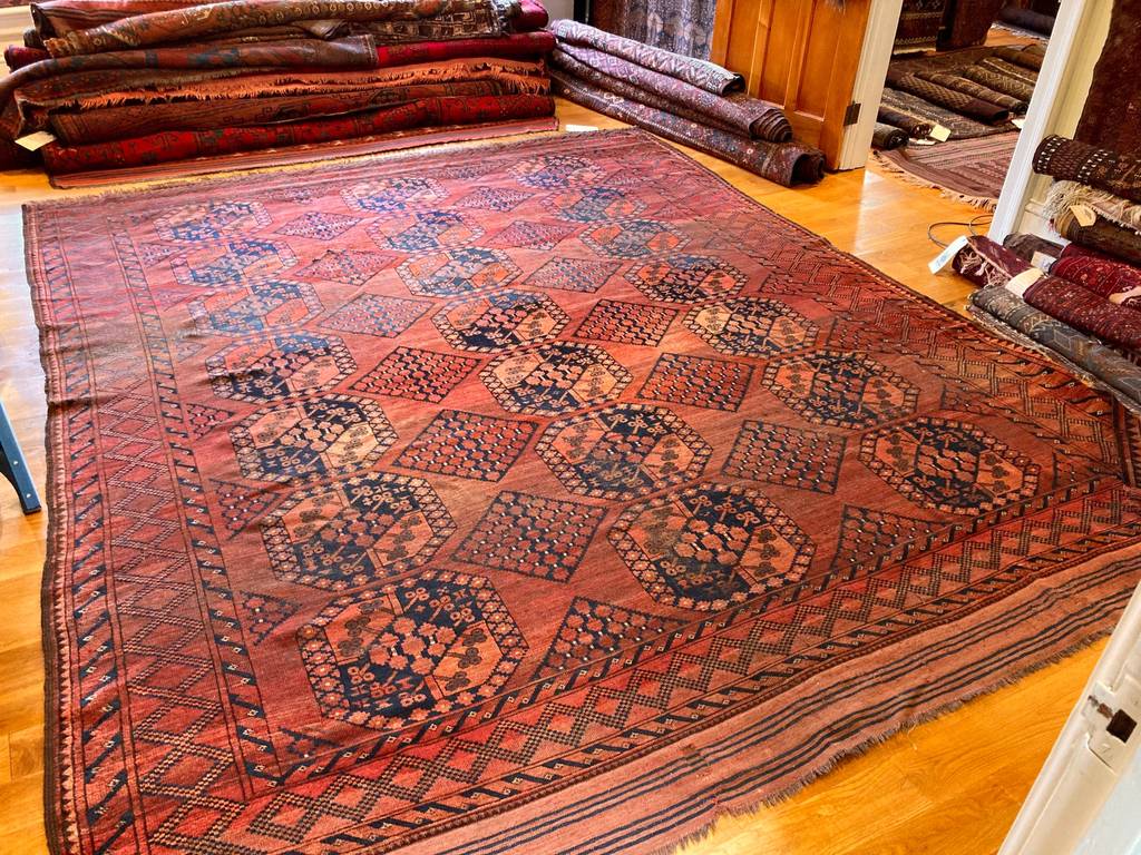 11&#39; X 9&#39;4&quot; Antique Ersari Main Carpet