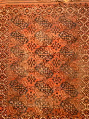 11' X 7'10" Antique Ersari Main Carpet