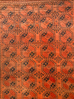 11'6" X 8'8" Antique Ersari Main Carpet