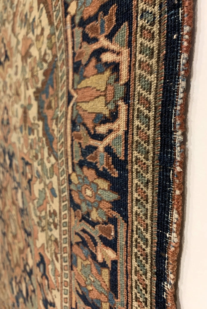 4’8” X 3’5” Antique Ferahan Sarouk Rug