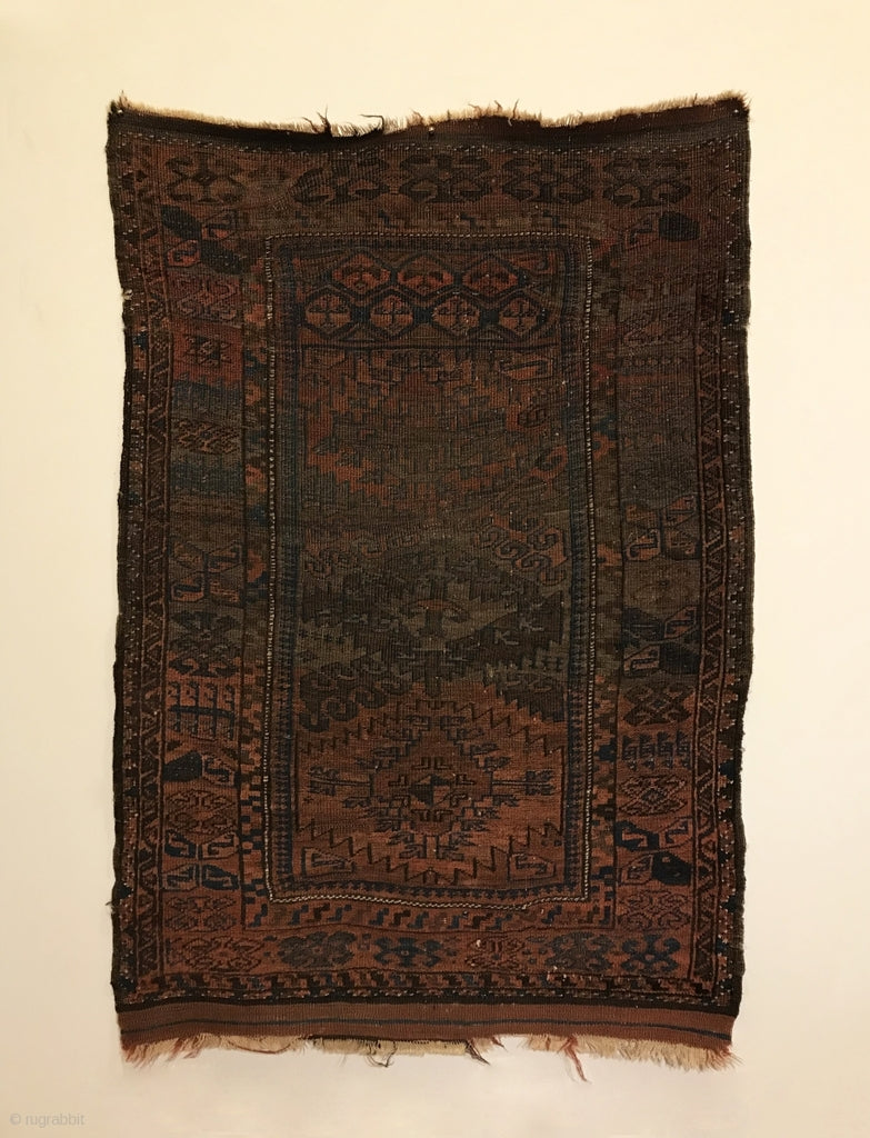 5’ X 3’3” Antique Herat Timuri Rug