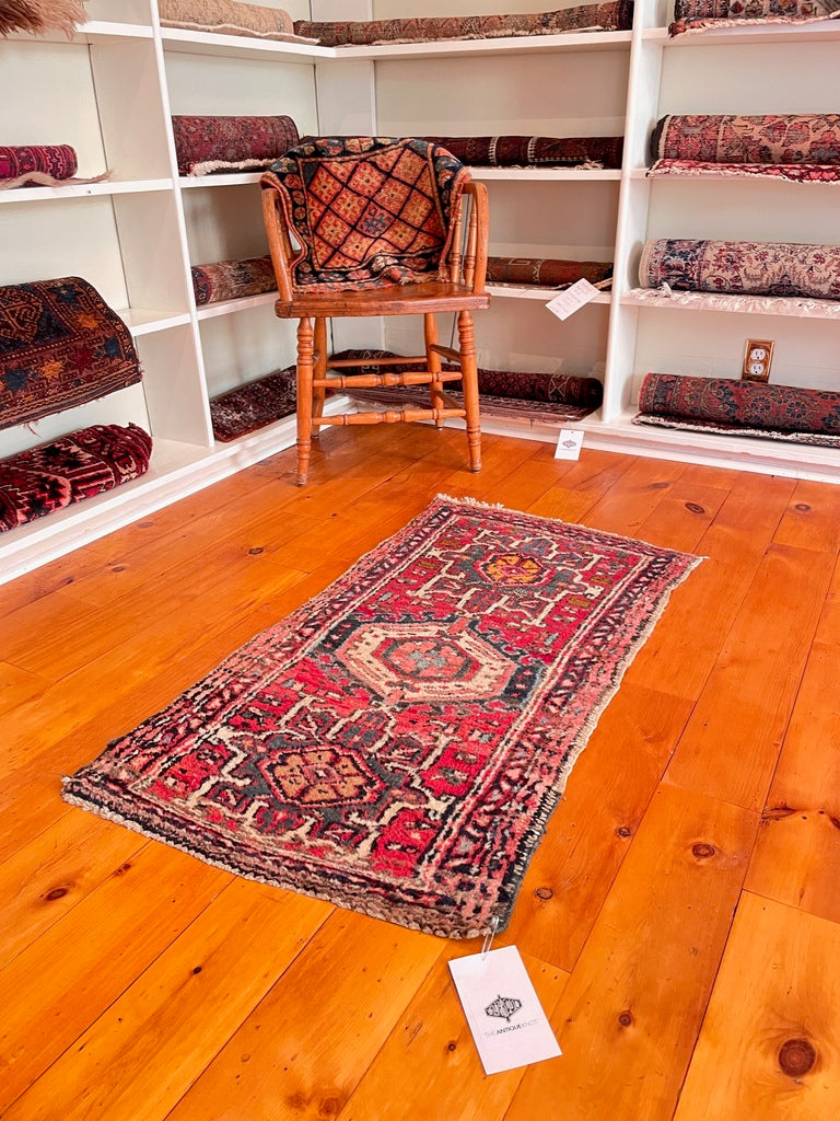 2’ X 3’10&quot; Antique Karaja Small Rug