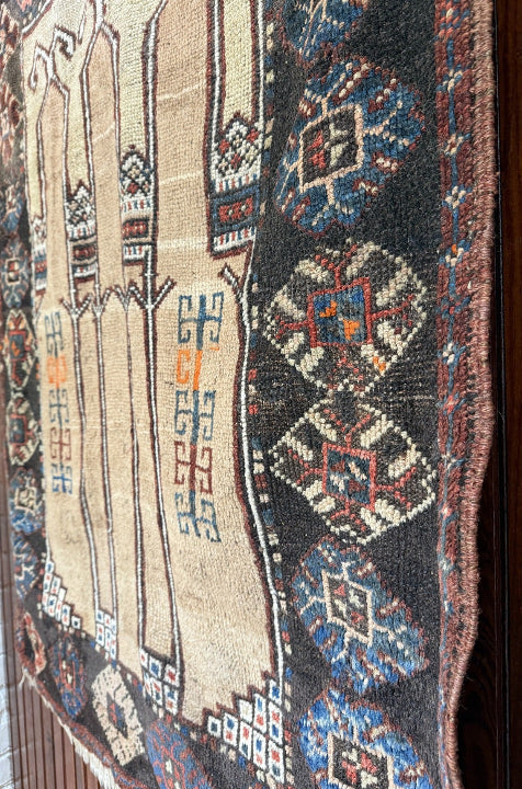 Antique Karapinar Prayer Rug