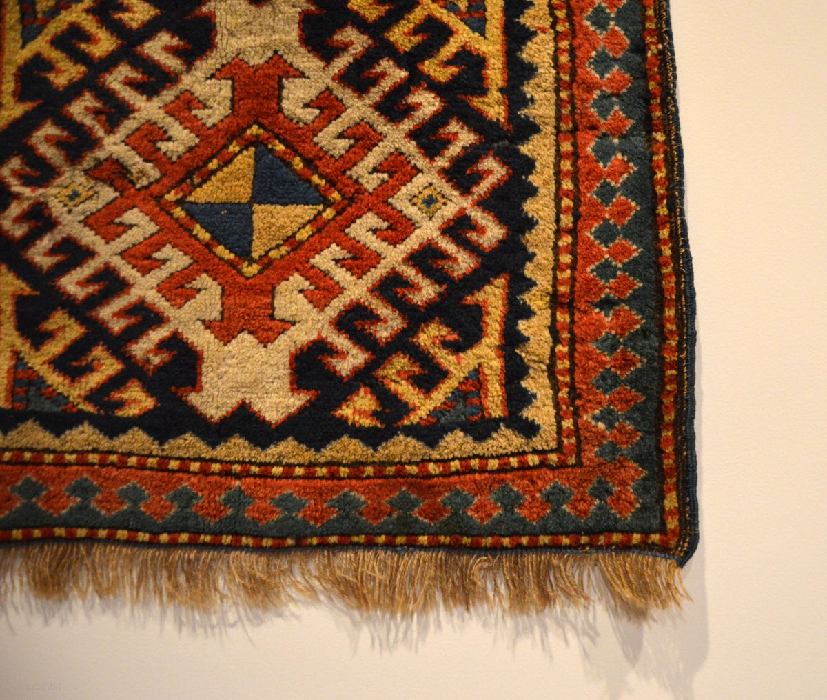 2&#39; X 1&#39;10&quot; Antique Kazak Bagface