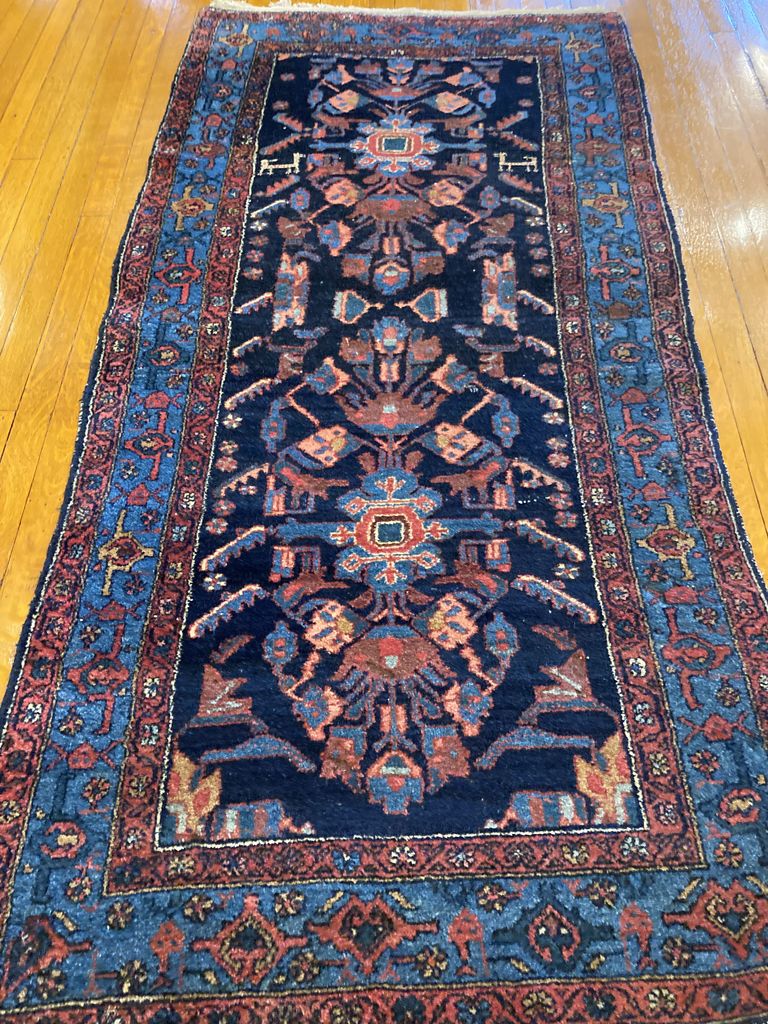 7&#39; X 4&#39;1&quot; Antique Kurdish Kolyai Long Rug