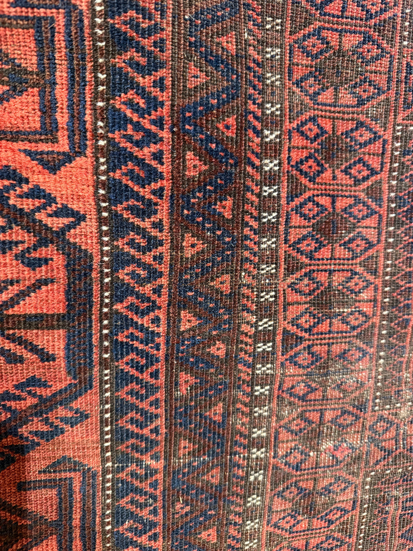 Antique Maadan Baluch Rug