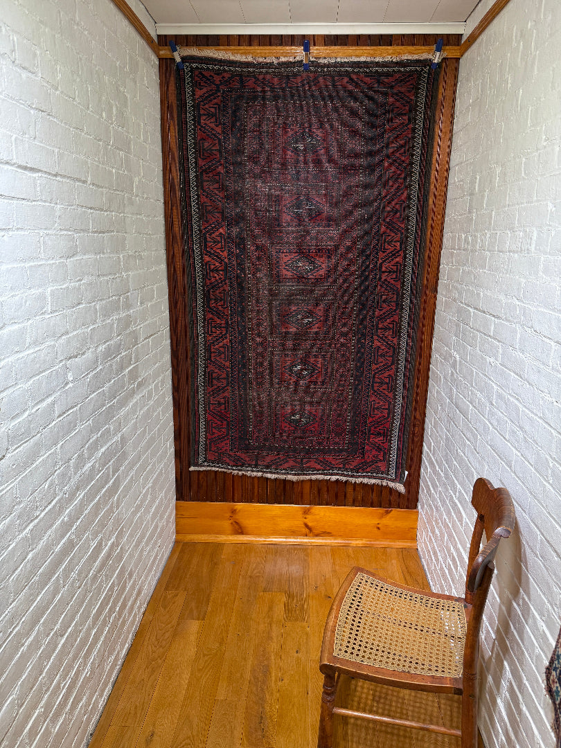Antique Maadan Baluch Rug