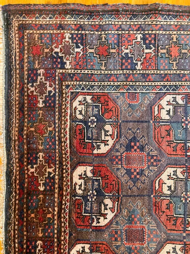 9' x 5'1" Antique Mahdad Khani Tribal Rug