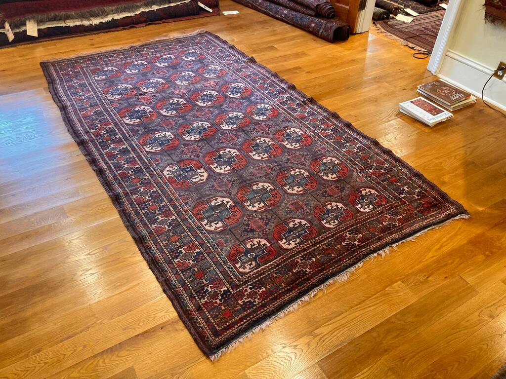 9&#39; x 5&#39;1&quot; Antique Mahdad Khani Tribal Rug