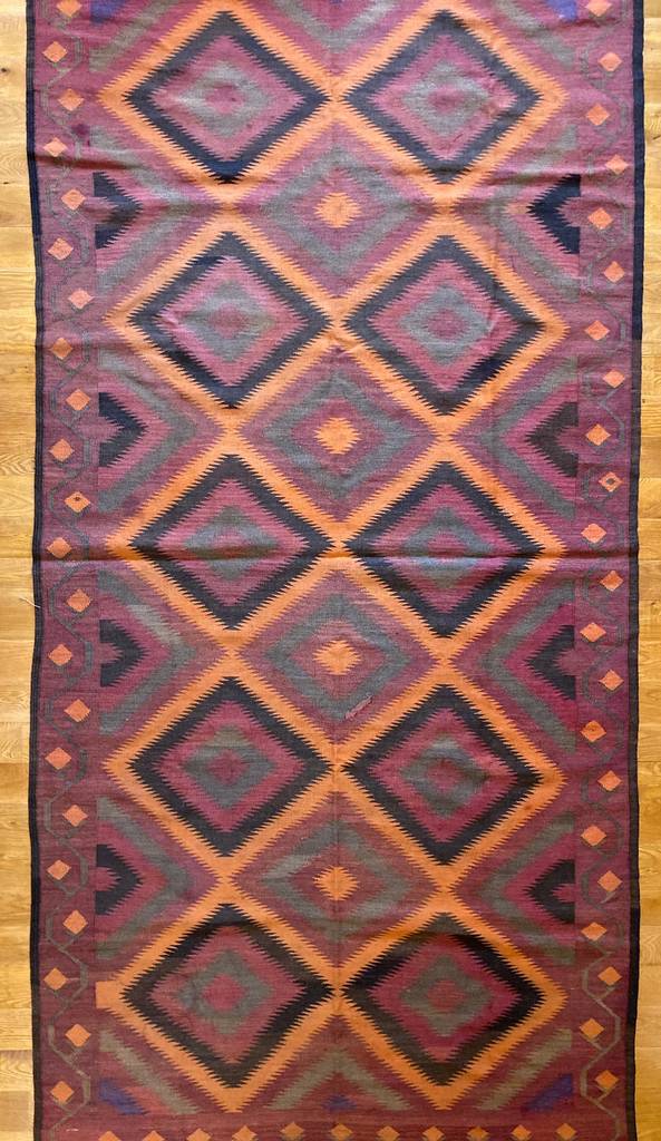 12&#39;5&quot; X 5&#39;3&quot; Antique Maimana Kilim