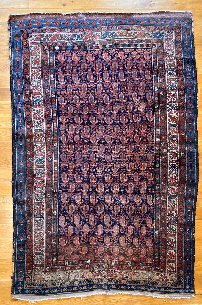 7&#39;4&quot; X 4&#39;9&quot; Antique Northwest Persian Rug