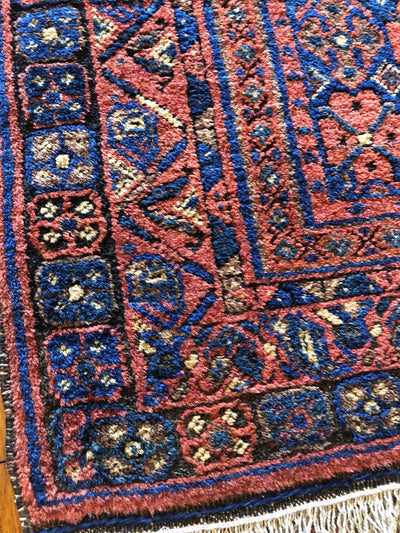6'6" X 4'2" Antique Persian Afshar