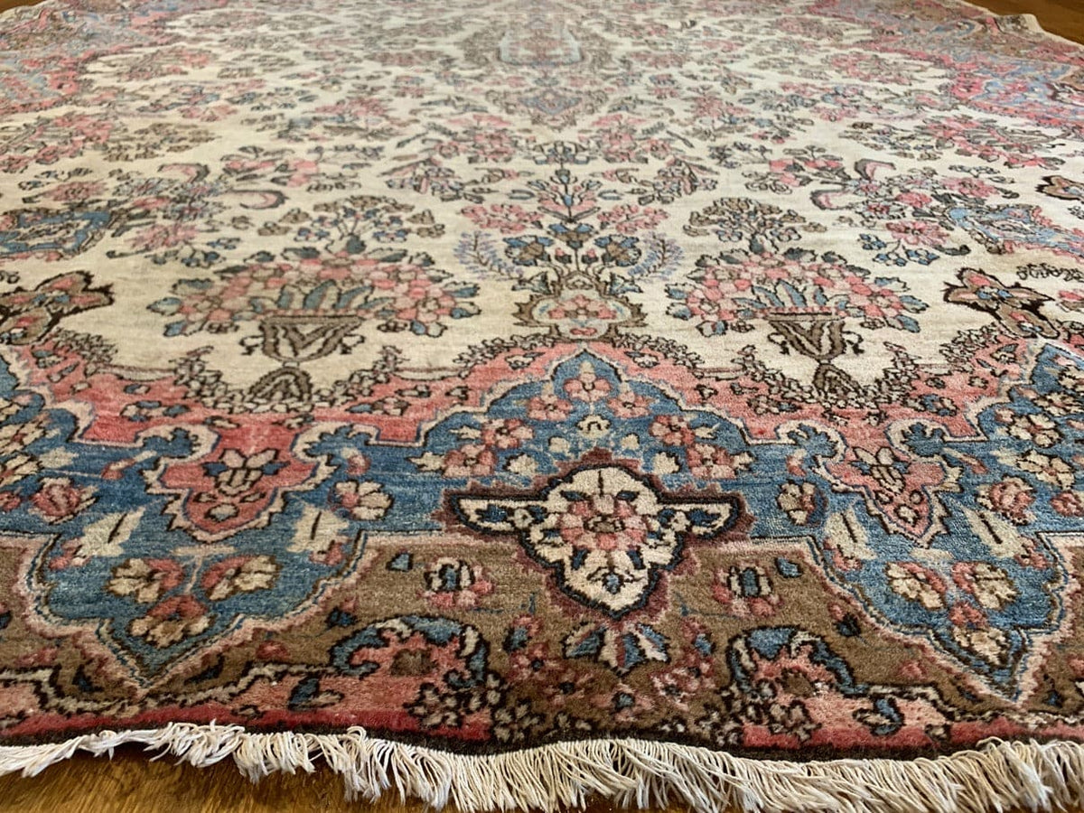 8&#39;8&quot; X 11&#39;11&quot; Antique Persian Kerman Carpet