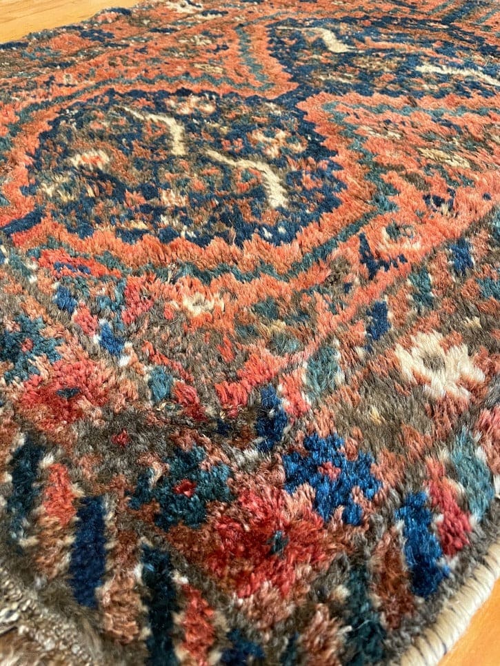2&#39;7&quot; X 3&#39;5&quot; Antique Persian Khamseh Rug