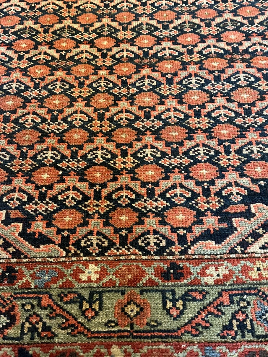 Antique Persian Malayer Long Rug
