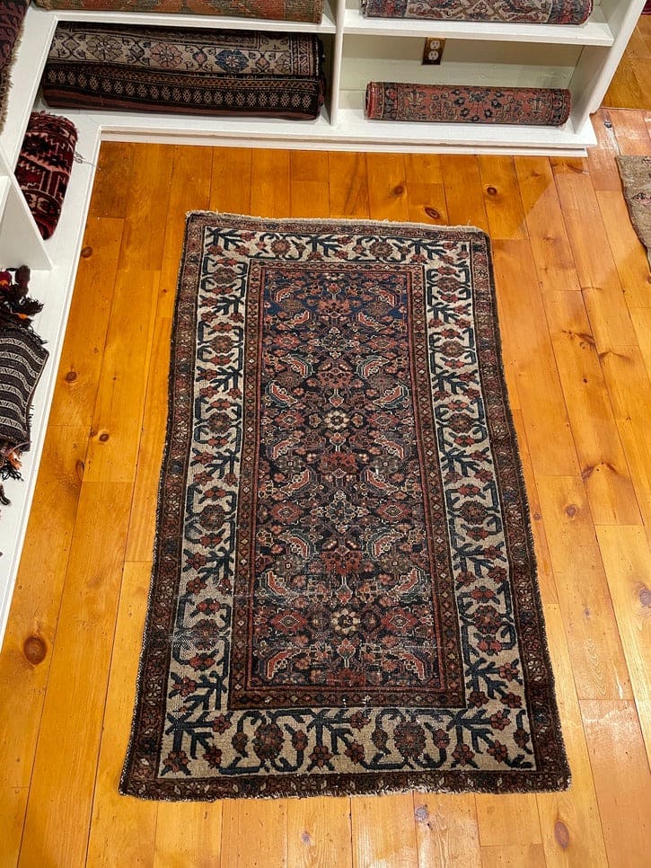3&#39;2&quot; X 5&#39;6&quot; Antique Persian Malayer Rug