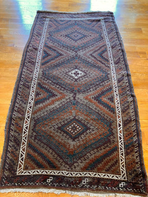 7' X 3'6" Antique Persian Rug