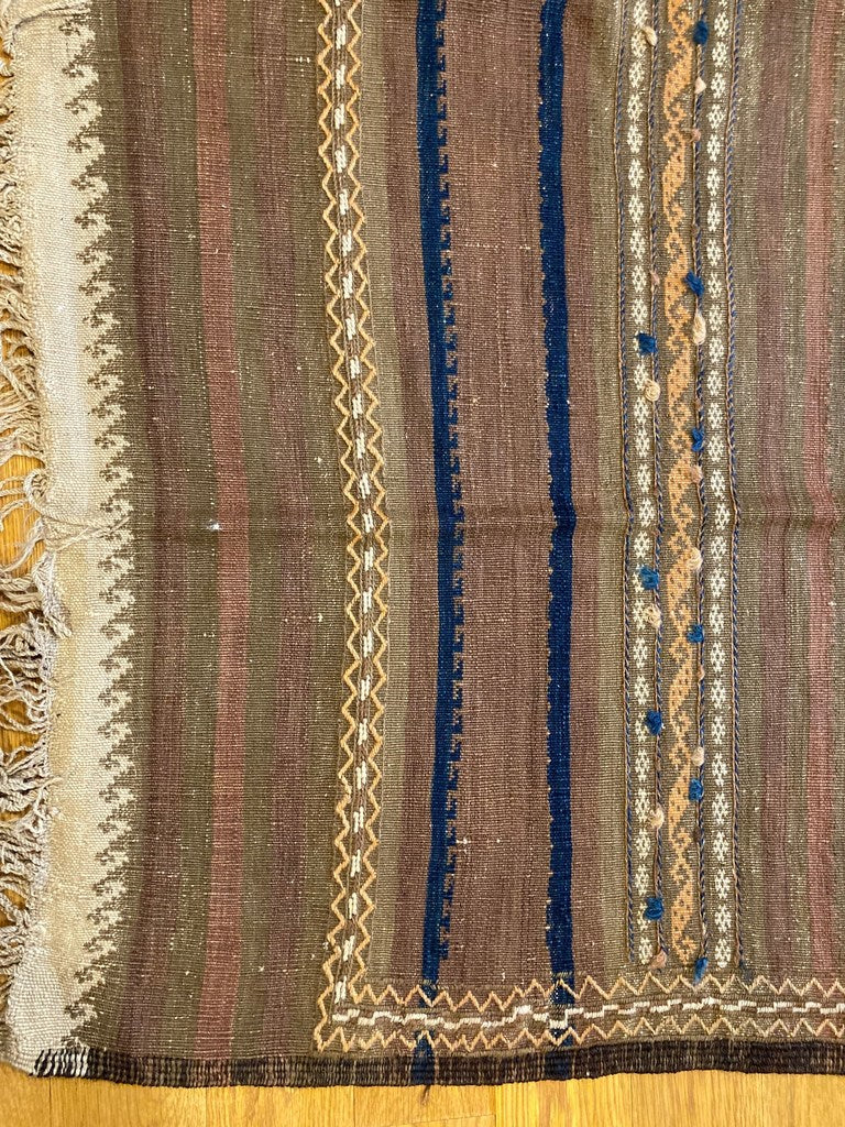 6&#39;2&quot; X 10&#39;4&quot; Antique Quali-E-Neu Afghanistan Dowry Kilim