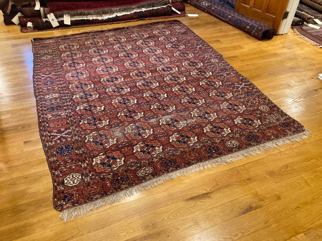 8&#39; X 6&#39;5&quot; Antique Tekke Main Carpet