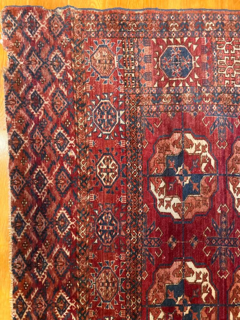 9&#39;5&quot; X 6&#39;7&quot; Antique Tekke Rug