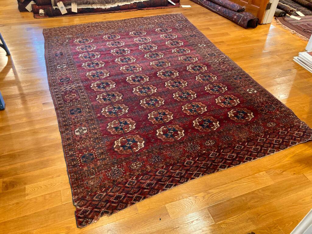 9&#39;5&quot; X 6&#39;7&quot; Antique Tekke Rug