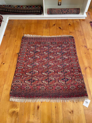 3'6" X 3'10" Antique Tekke Small Rug