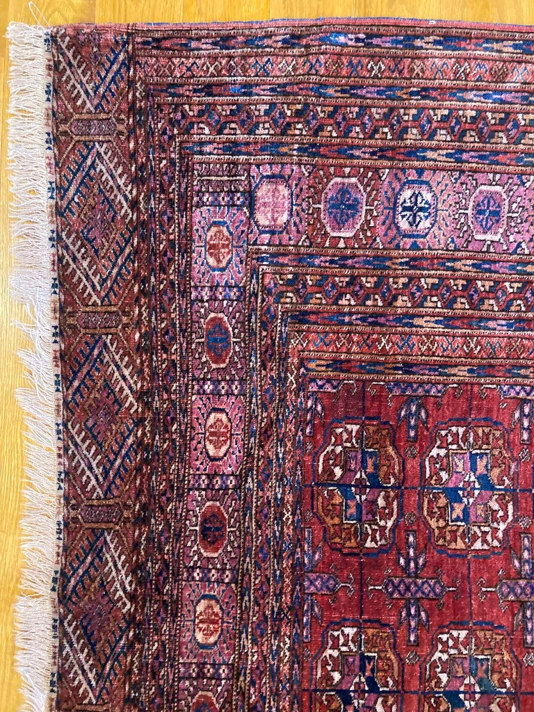 8&#39; X 6&#39;3&quot; Antique Tekke Turkoman Main Carpet