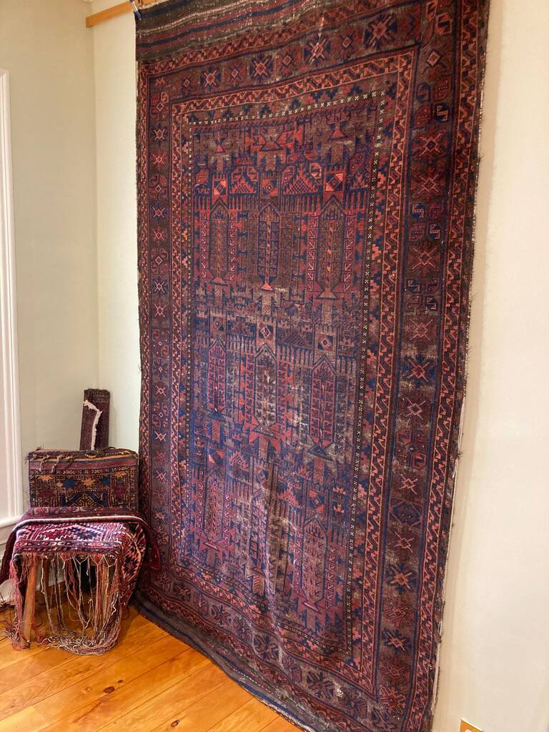 8&#39;6&quot; X 5&#39;3&quot; Antique Timuri Main Carpet