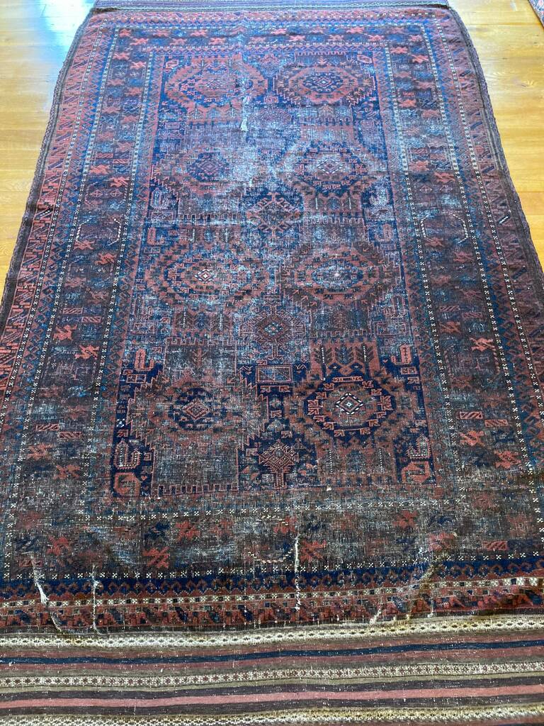 9&#39;6&quot; X 5&#39; Antique Timuri Main Carpet