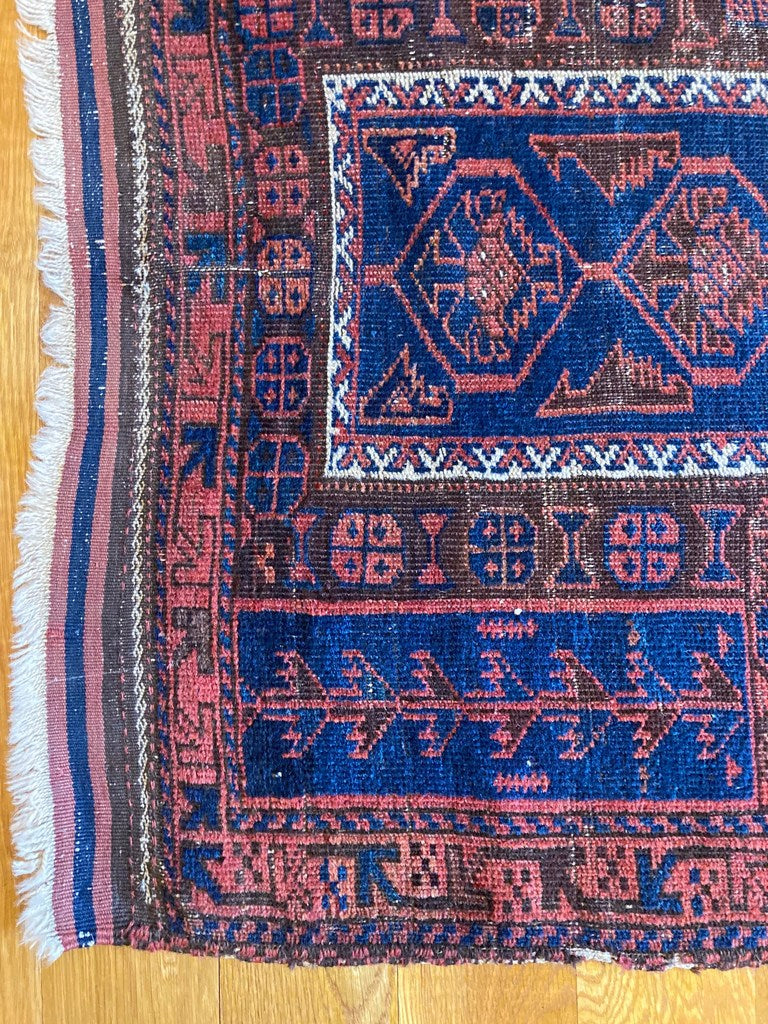 4&#39;5&quot; X 2&#39;10&quot; Antique Timuri Prayer Rug