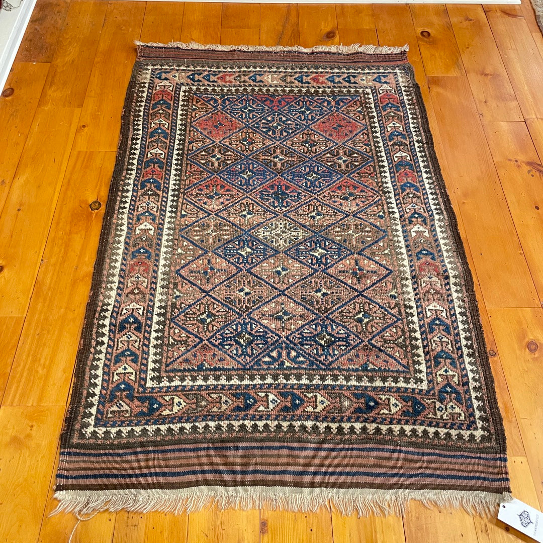 3' X 4'8" Antique Timuri Rug