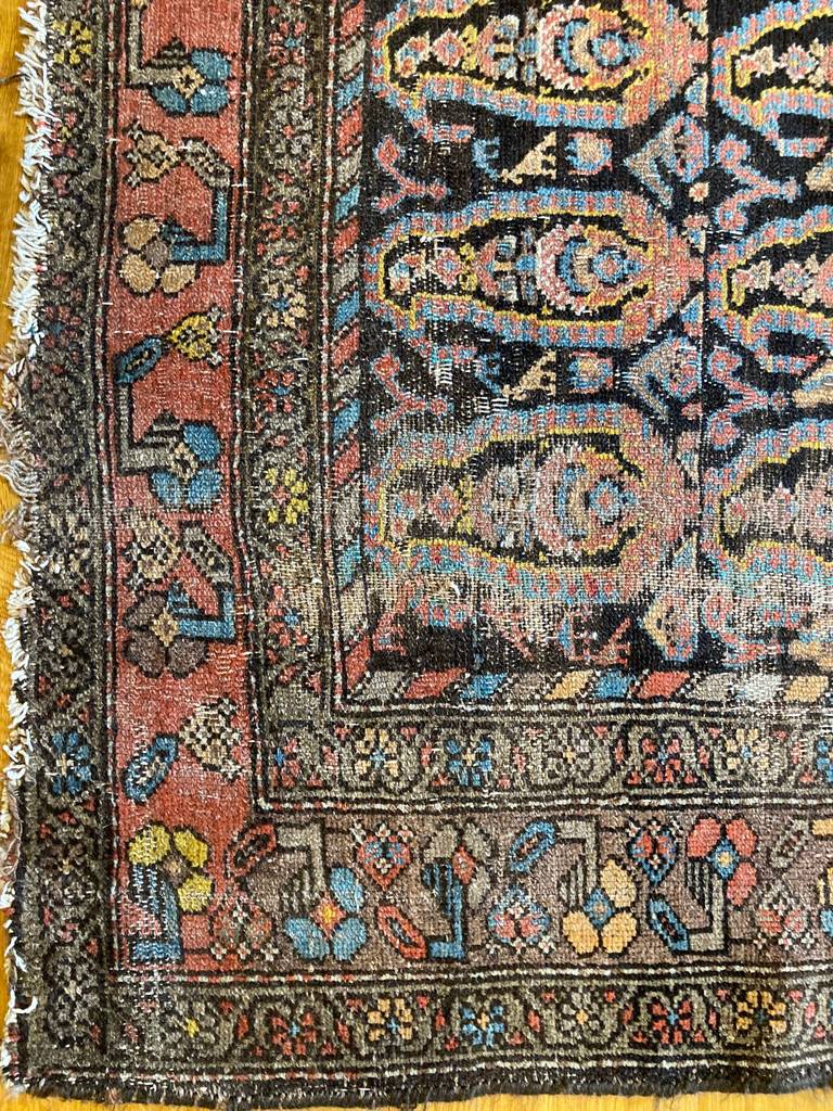 6&#39;9&quot; X 3&#39;10&quot; Antique Veramin Persian Rug