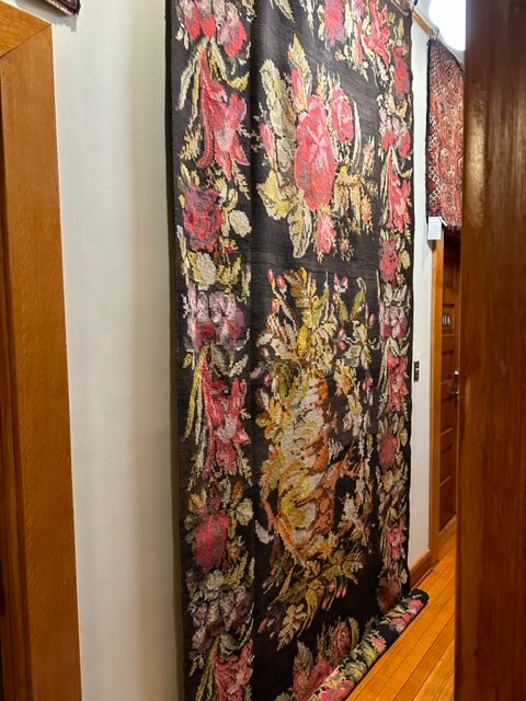 5&#39;8&quot; X 12&#39;9&quot; Antique Karabagh Kilim