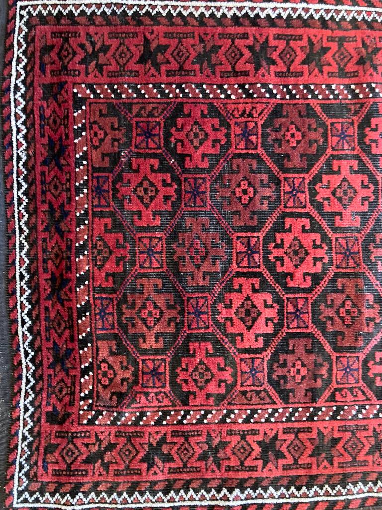 5&#39;9&quot; X 3&#39;1&quot; Baluch Carpet