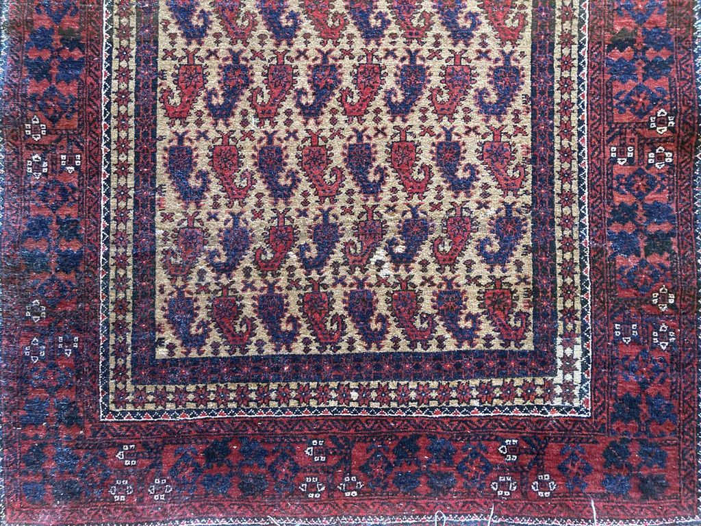 5&#39;6&quot; X 2&#39;11&quot; Camel Hair Persian Baluch Rug