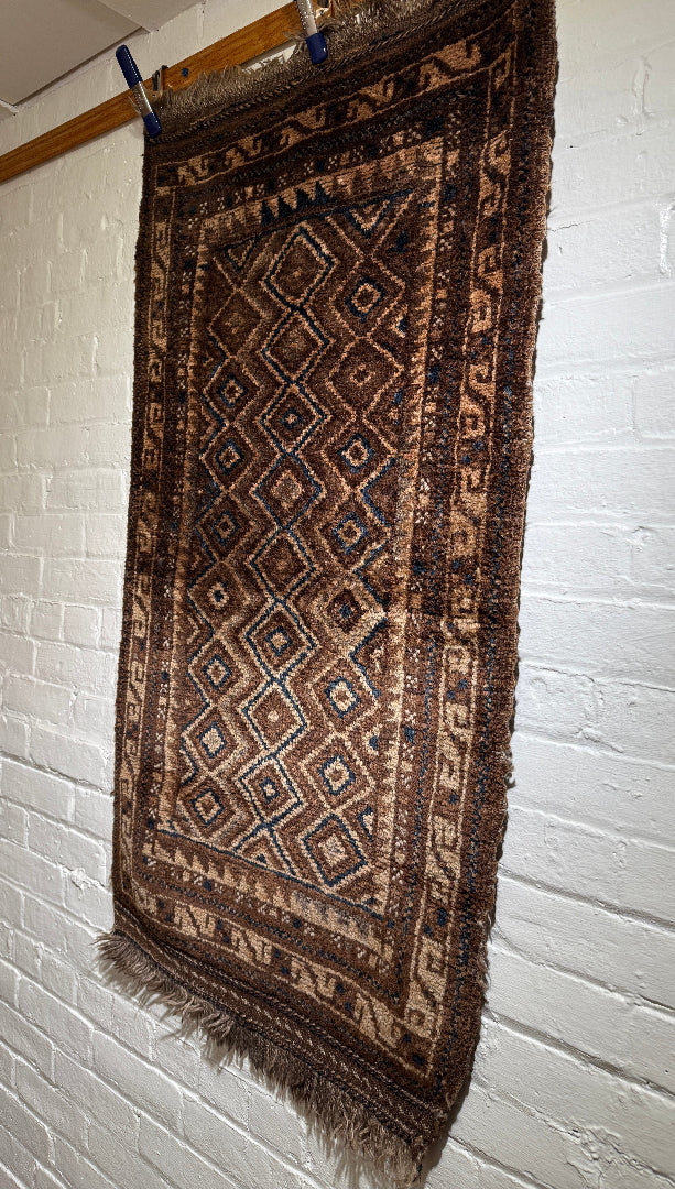 3'7" X 2' Diamond Trees Dowry Rug