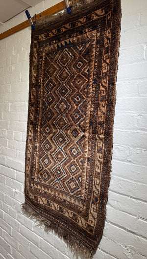 3'7" X 2' Diamond Trees Dowry Rug