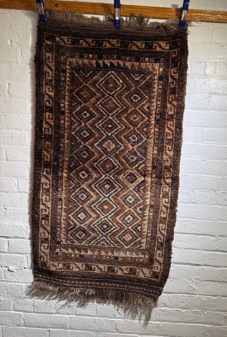 3'7" X 2' Diamond Trees Dowry Rug 