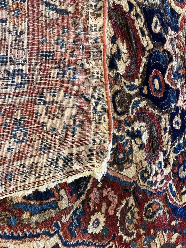 7&#39;5&quot; X 5&#39;2&quot; Double Wefted Bakhtiari Tribal Rug
