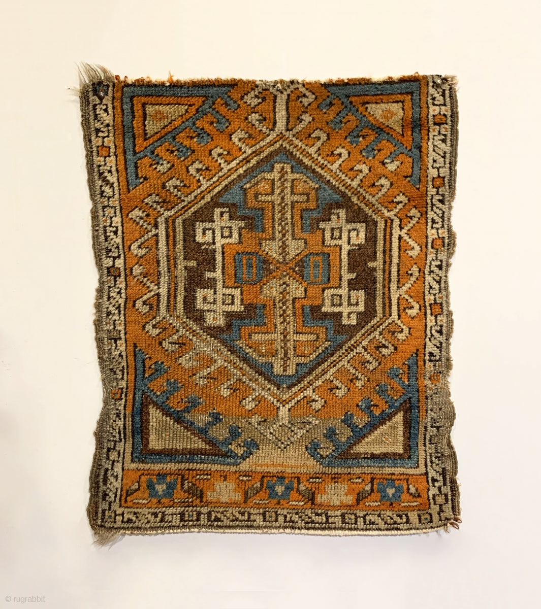 1’7&quot; X 2’0&quot; Early Anatolian Yastik Fragment