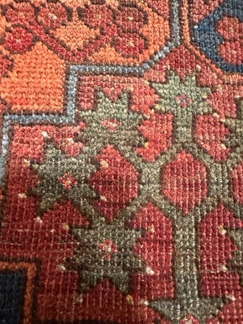 Early Antique Ersari Main Carpet