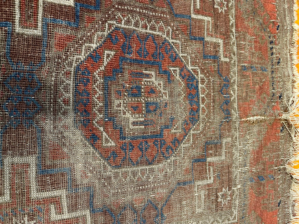 60&quot; X 35&quot; Early Baluch Salor Gul Rug