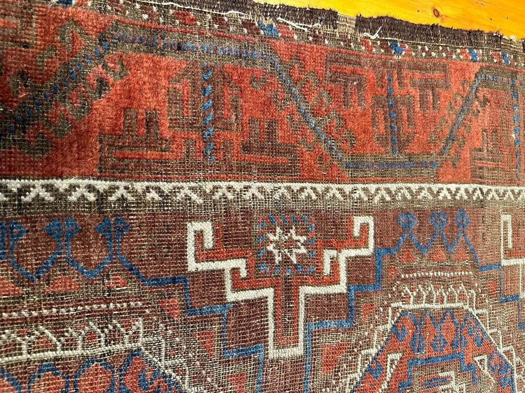 60&quot; X 35&quot; Early Baluch Salor Gul Rug