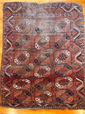 8' X 6'8" Early Ersari Main Carpet