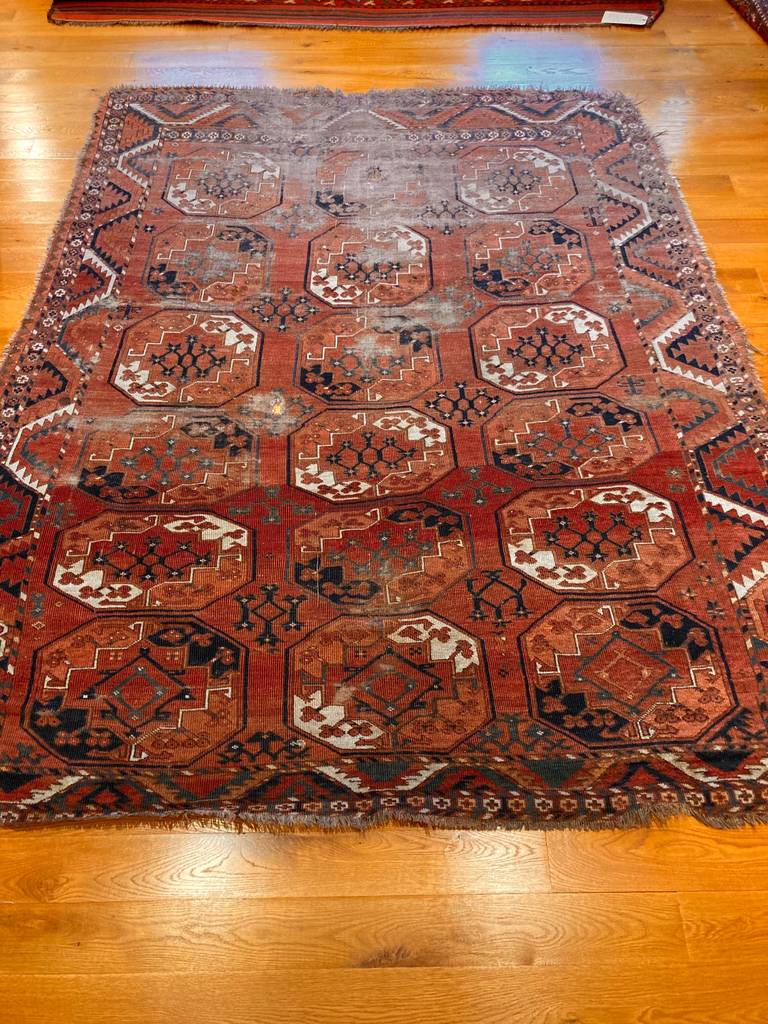 8&#39; X 6&#39;8&quot; Early Ersari Main Carpet